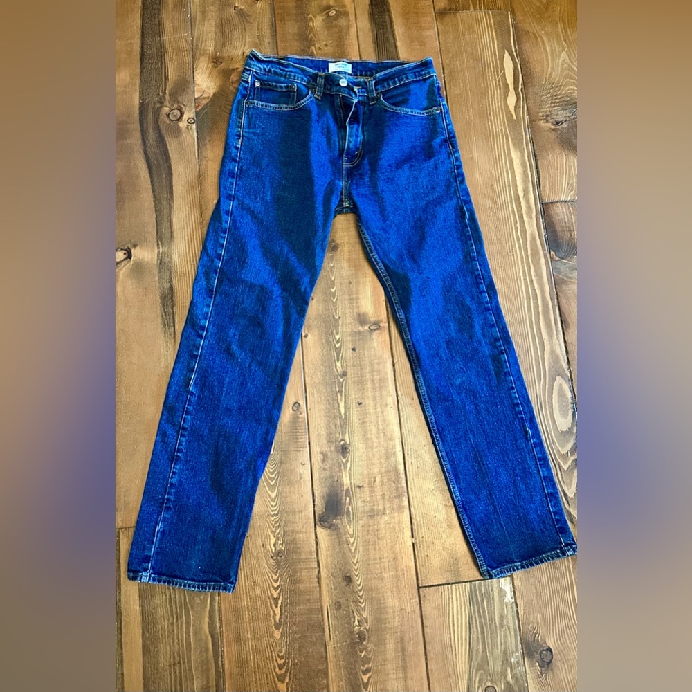 Denizen from Levi's Men's Straight Jeans in Deep Blue - Picture 2 of 5